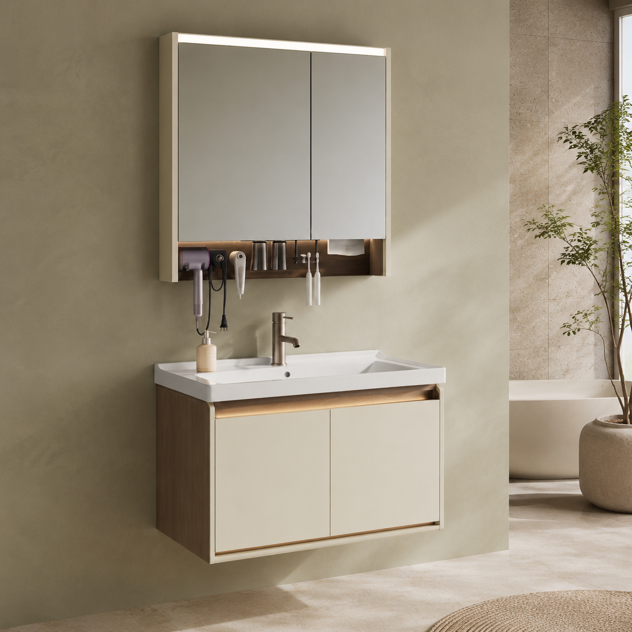 Fontera QinSen Series Bathroom Cabinet Set