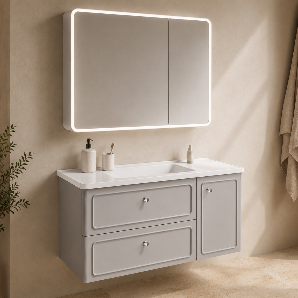 BORDEAUX Series Bathroom Cabinet Set
