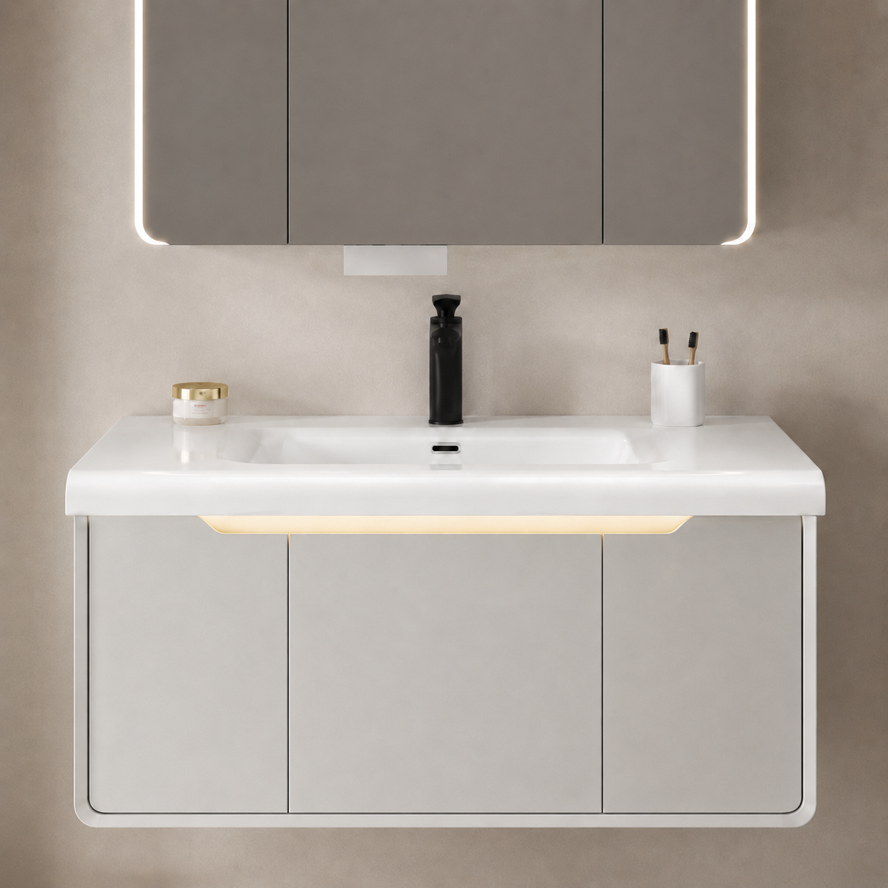 Fontera Hamu Series Bathroom Cabinet Set