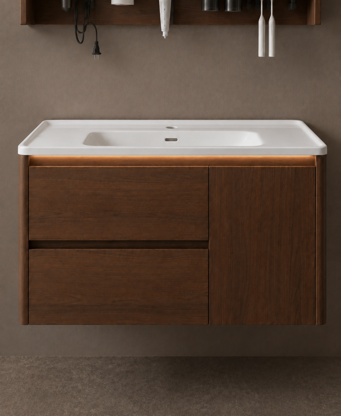 Fontera Luna Series Bathroom Cabinet Set