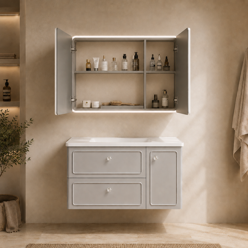 BORDEAUX Series Bathroom Cabinet Set