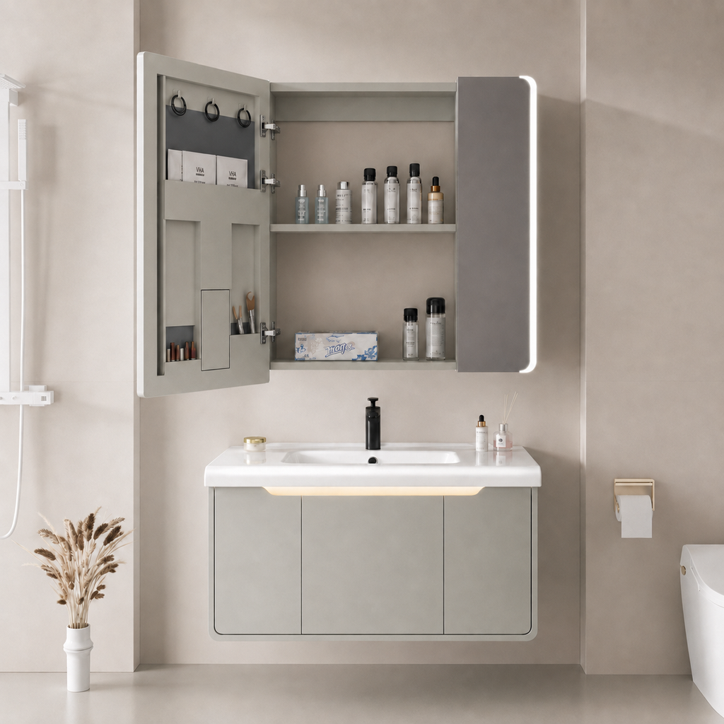 Fontera Hamu Series Bathroom Cabinet Set