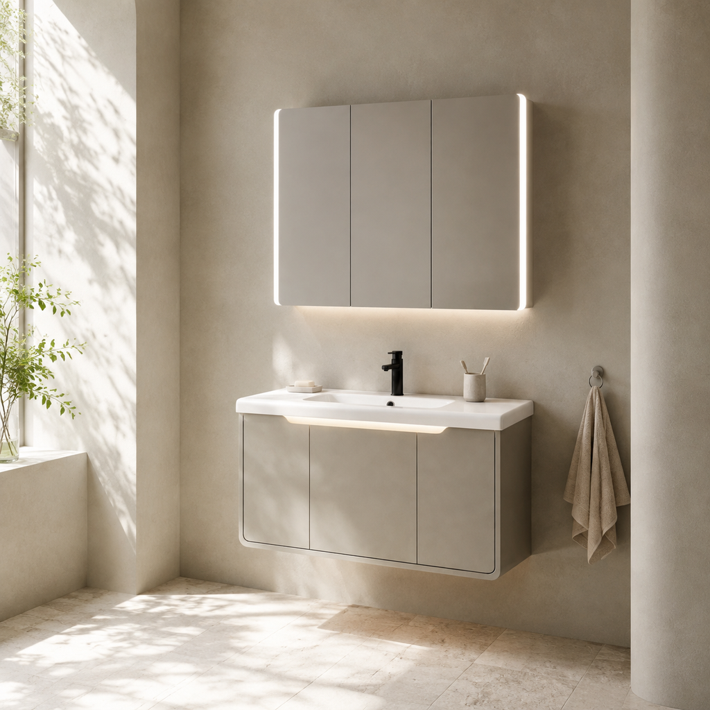 Fontera Hamu Series Bathroom Cabinet Set
