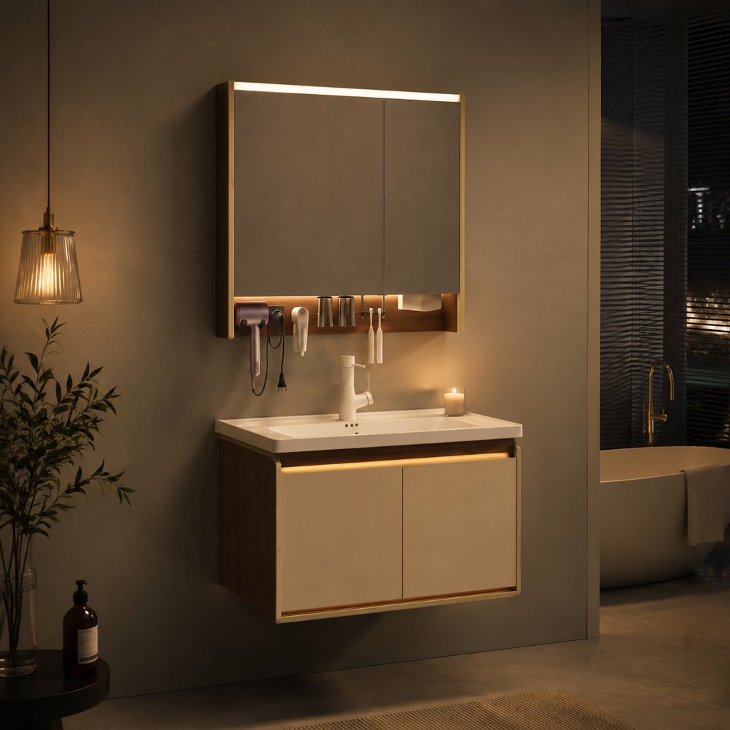 Fontera QinSen Series Bathroom Cabinet Set