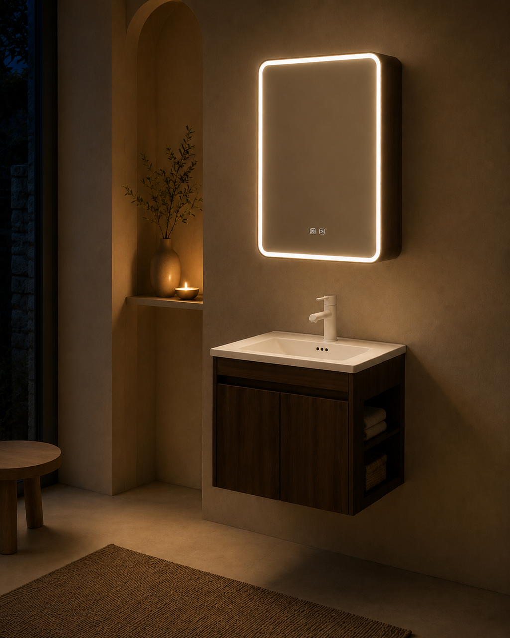 Fontera Alto Series Bathroom Cabinet Set
