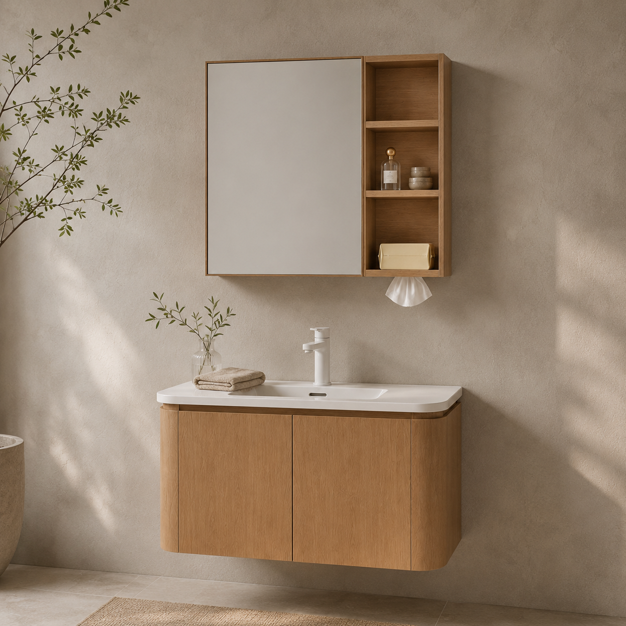 Fontera ARCWOOD B Series Bathroom Cabinet Set