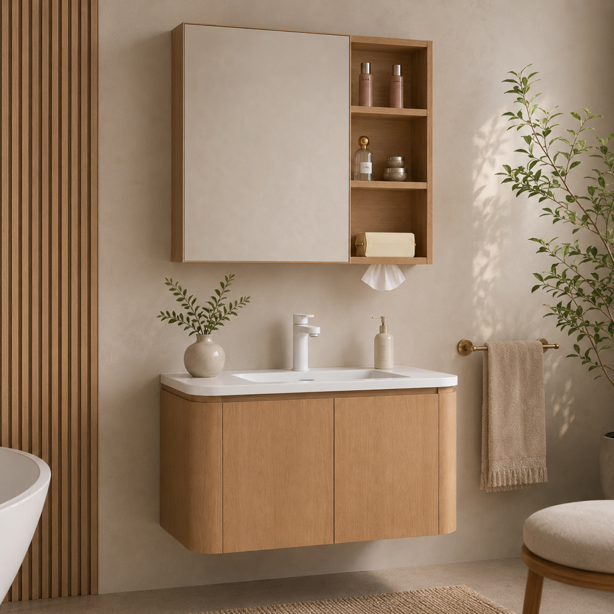 Fontera ARCWOOD B Series Bathroom Cabinet Set