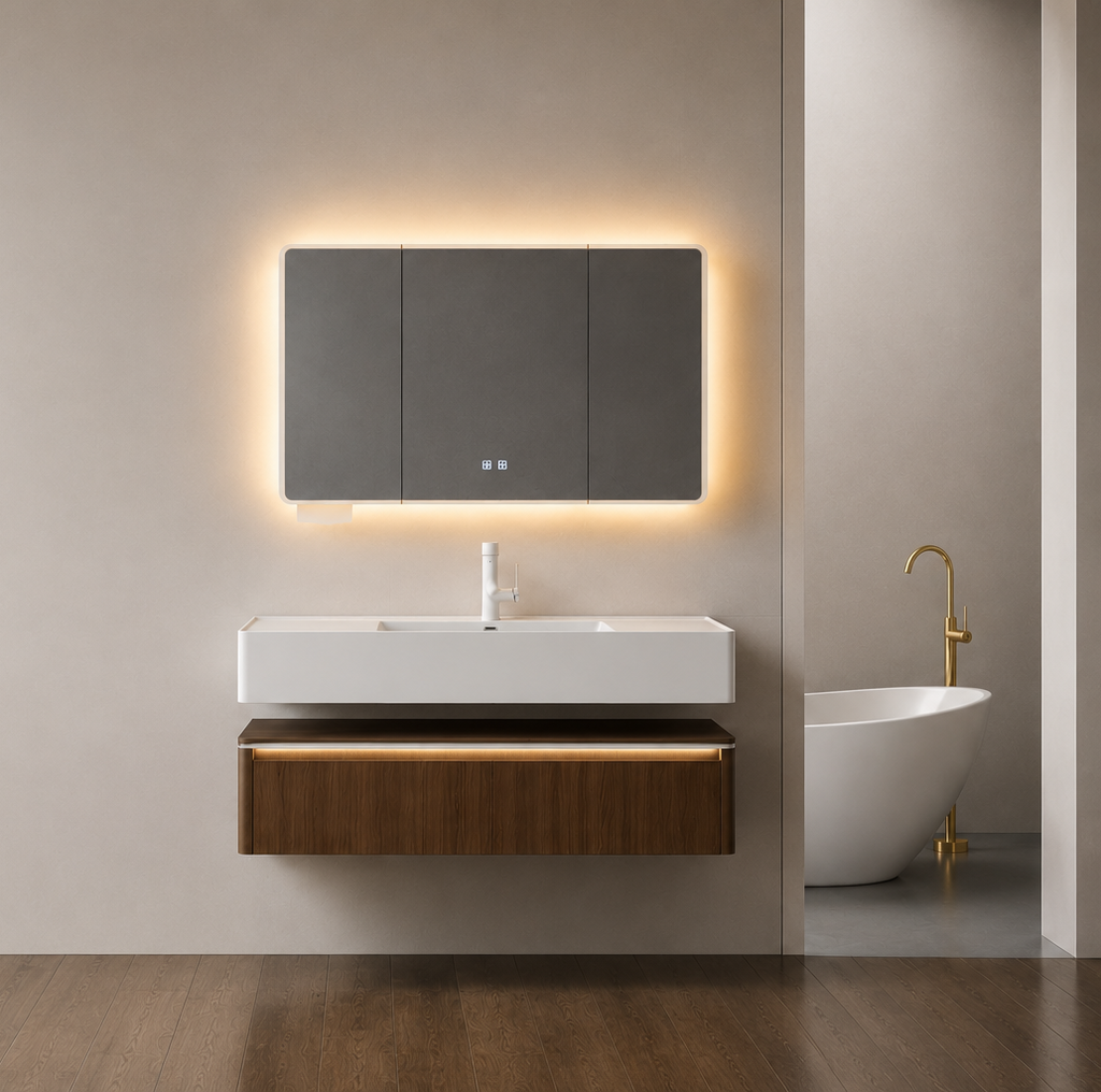 Fontera Nyji Series Bathroom Cabinet Set
