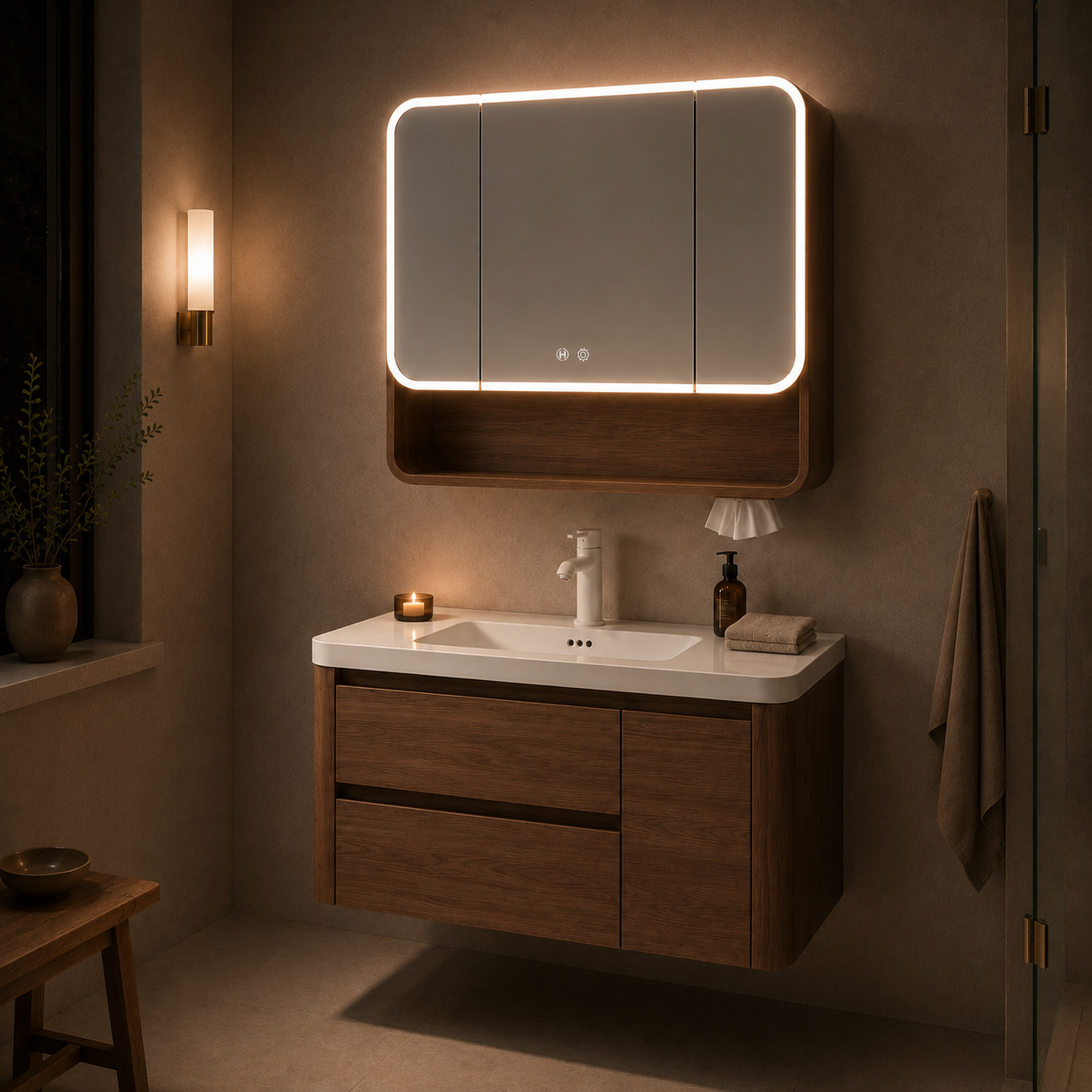 Fontera EDGEWOOD A Series Bathroom Cabinet Set