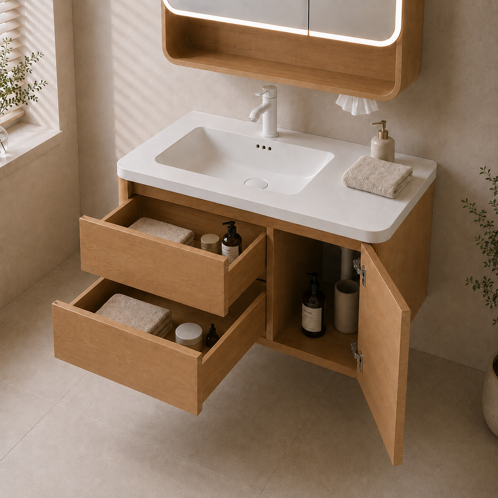 Fontera EDGEWOOD A Series Bathroom Cabinet Set