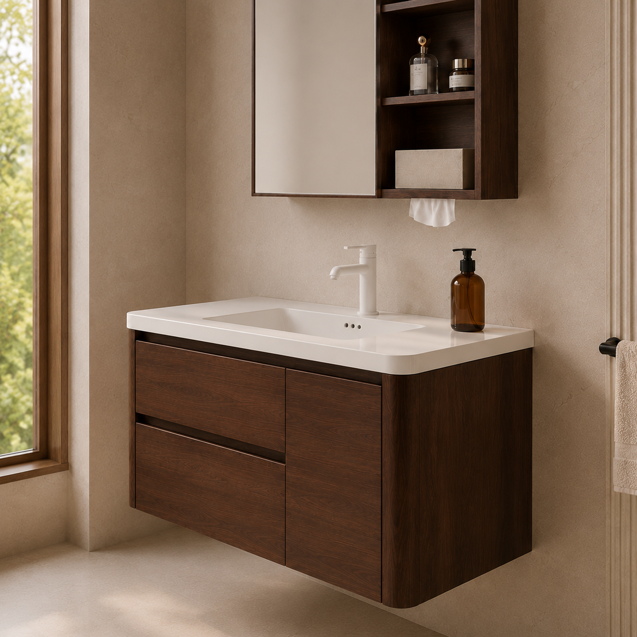 Fontera EDGEWOOD B Series Bathroom Cabinet Set