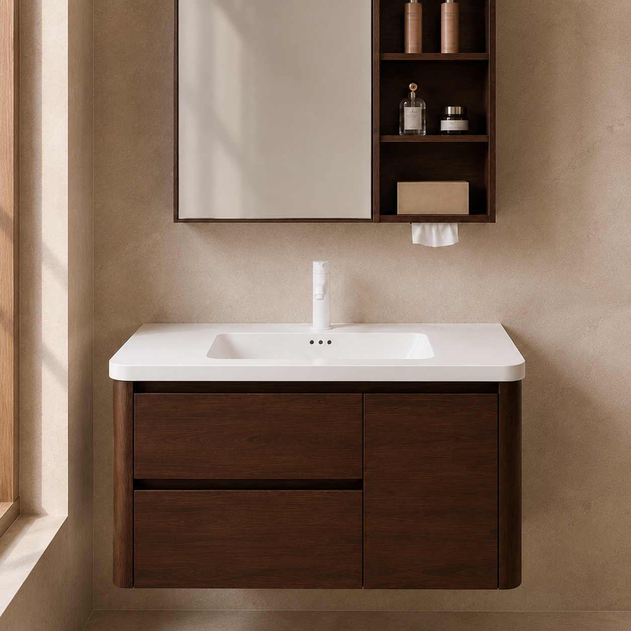 Fontera EDGEWOOD B Series Bathroom Cabinet Set