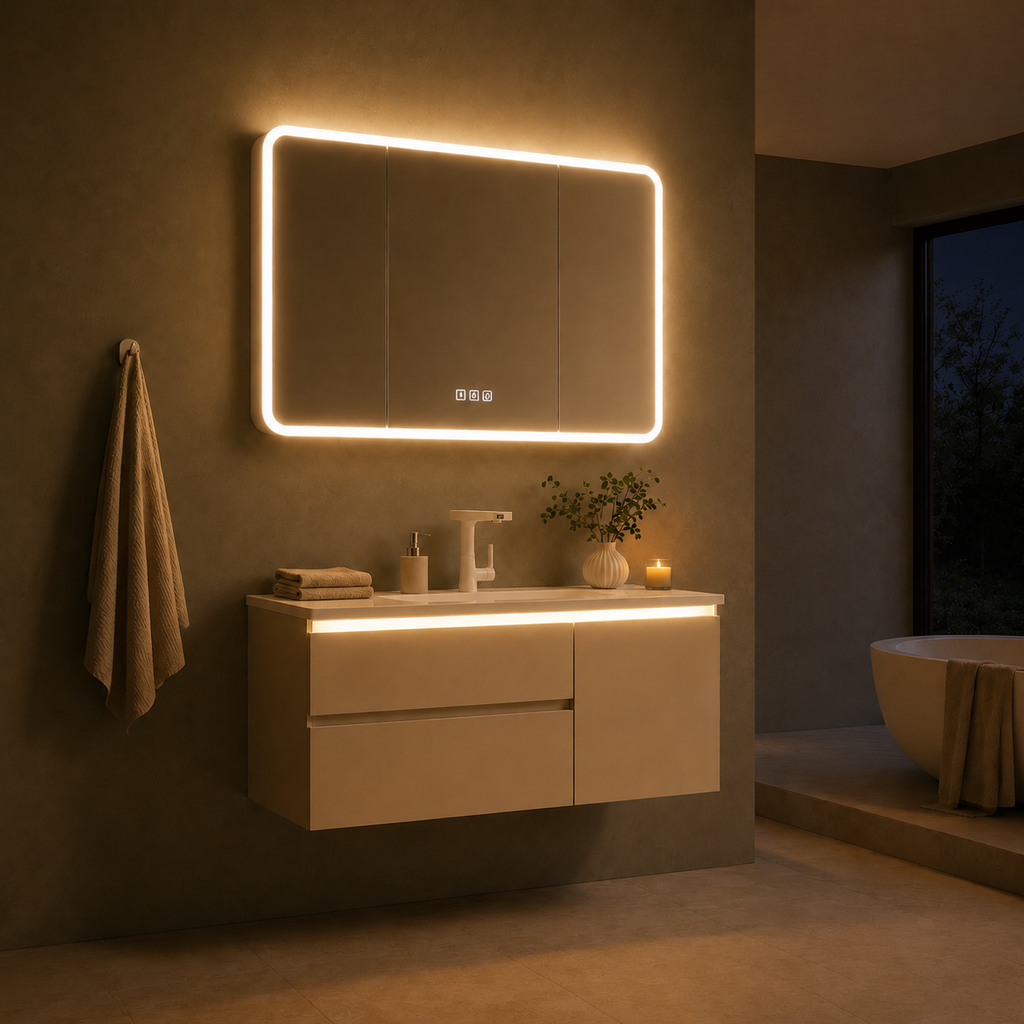 Fontera L3 Series Bathroom Cabinet Set