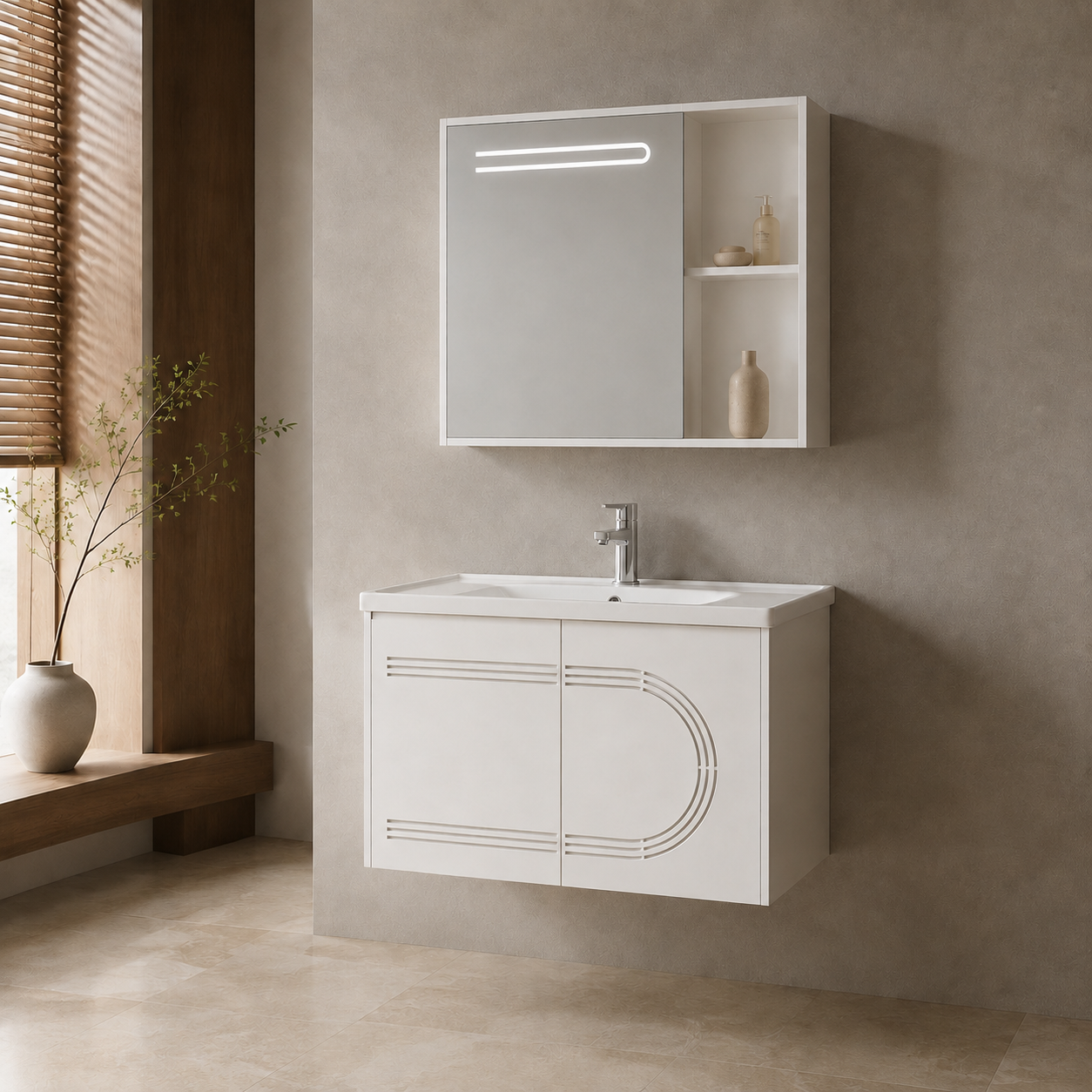 Fontera T3 Series Bathroom Cabinet Set
