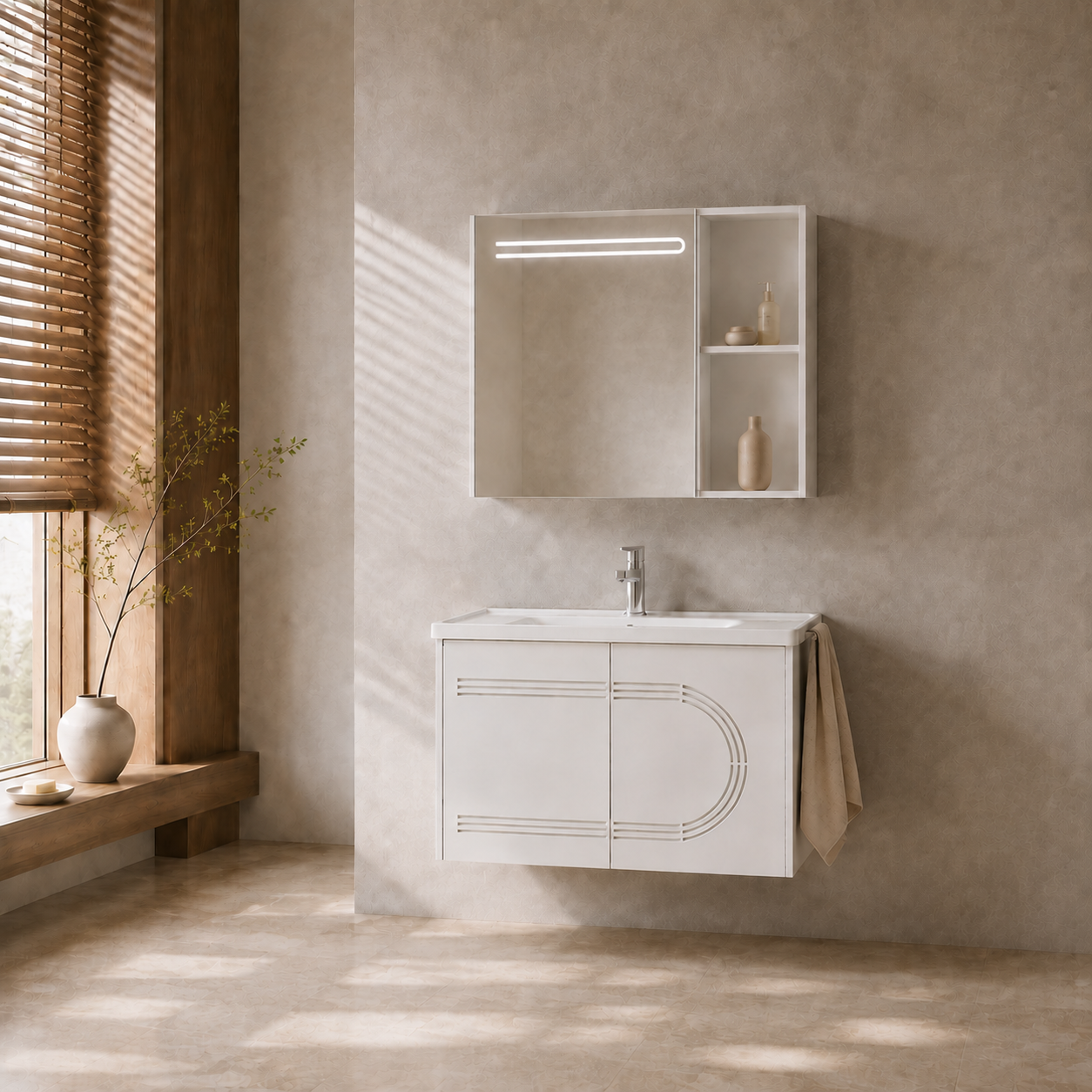Fontera T3 Series Bathroom Cabinet Set