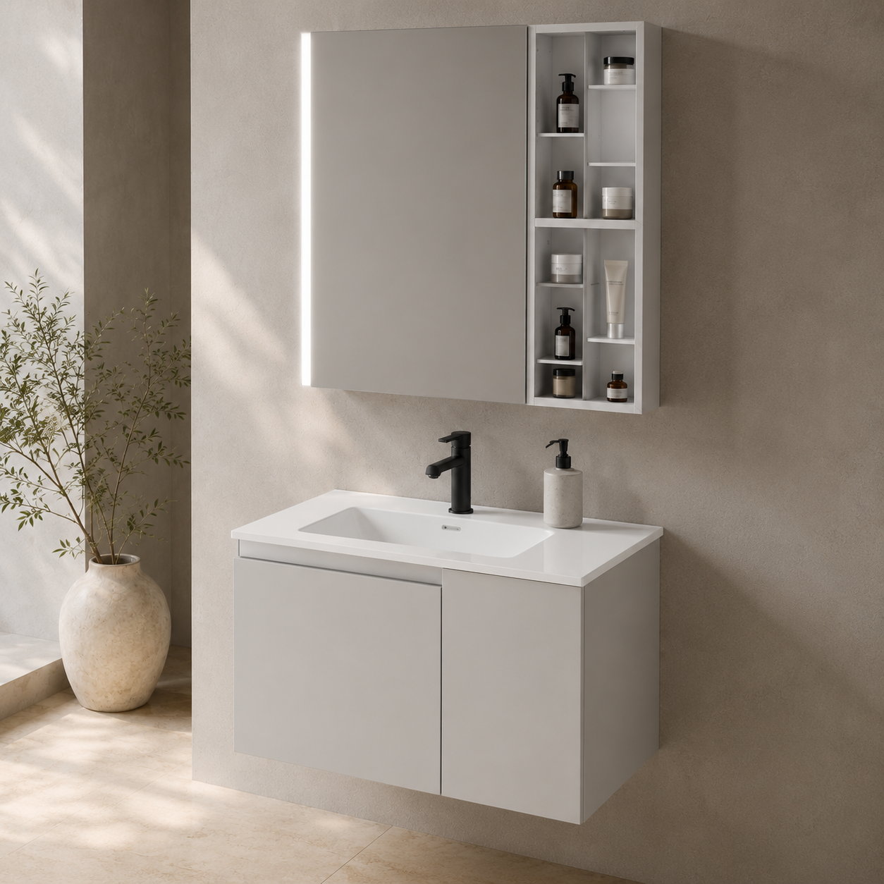 Fontera V9 Series Bathroom Cabinet Set
