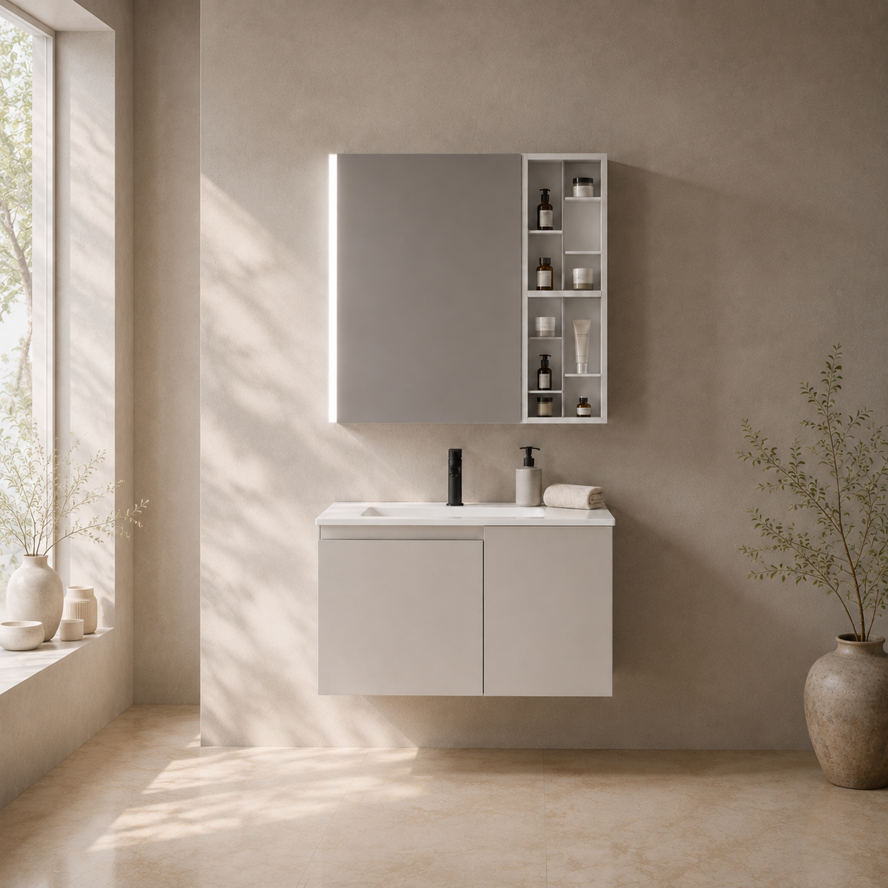 Fontera V9 Series Bathroom Cabinet Set